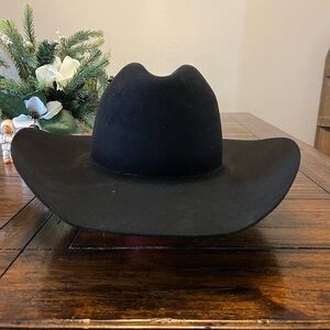 SOLDRodeo King 5X Beaver Black Felt Cowboy Hat 7 3/8